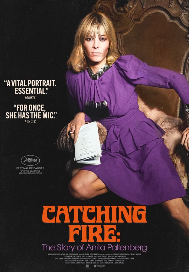 Still from Catching Fire: The Story of Anita Pallenberg