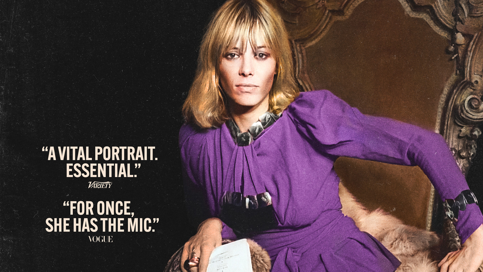 Still from Catching Fire: The Story of Anita Pallenberg