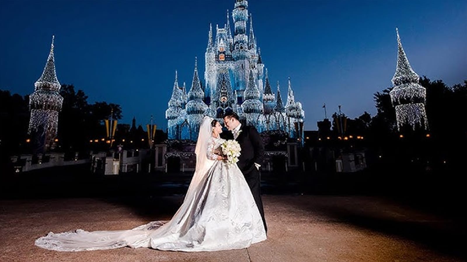 Still from Disney's Fairy Tale Weddings: Holiday Magic