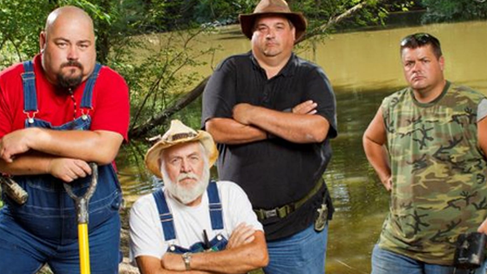 Still from Swamp Hunters