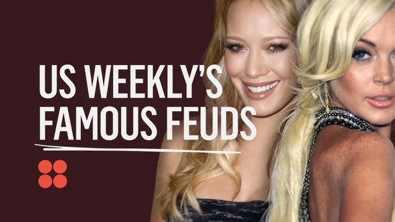 Still from US Weekly's Famous Feuds